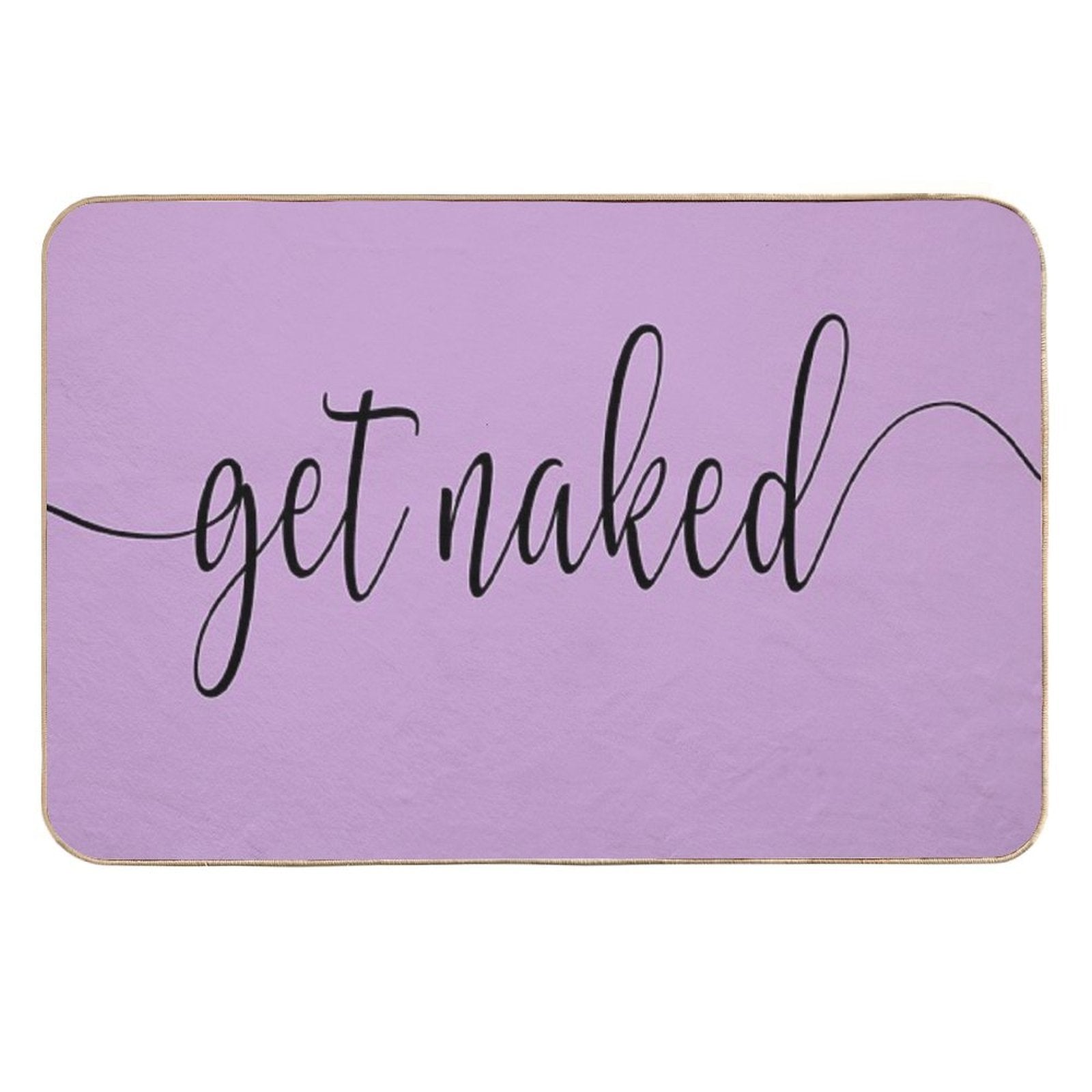 Get Naked Lilac  High-Traffic Bath Mat