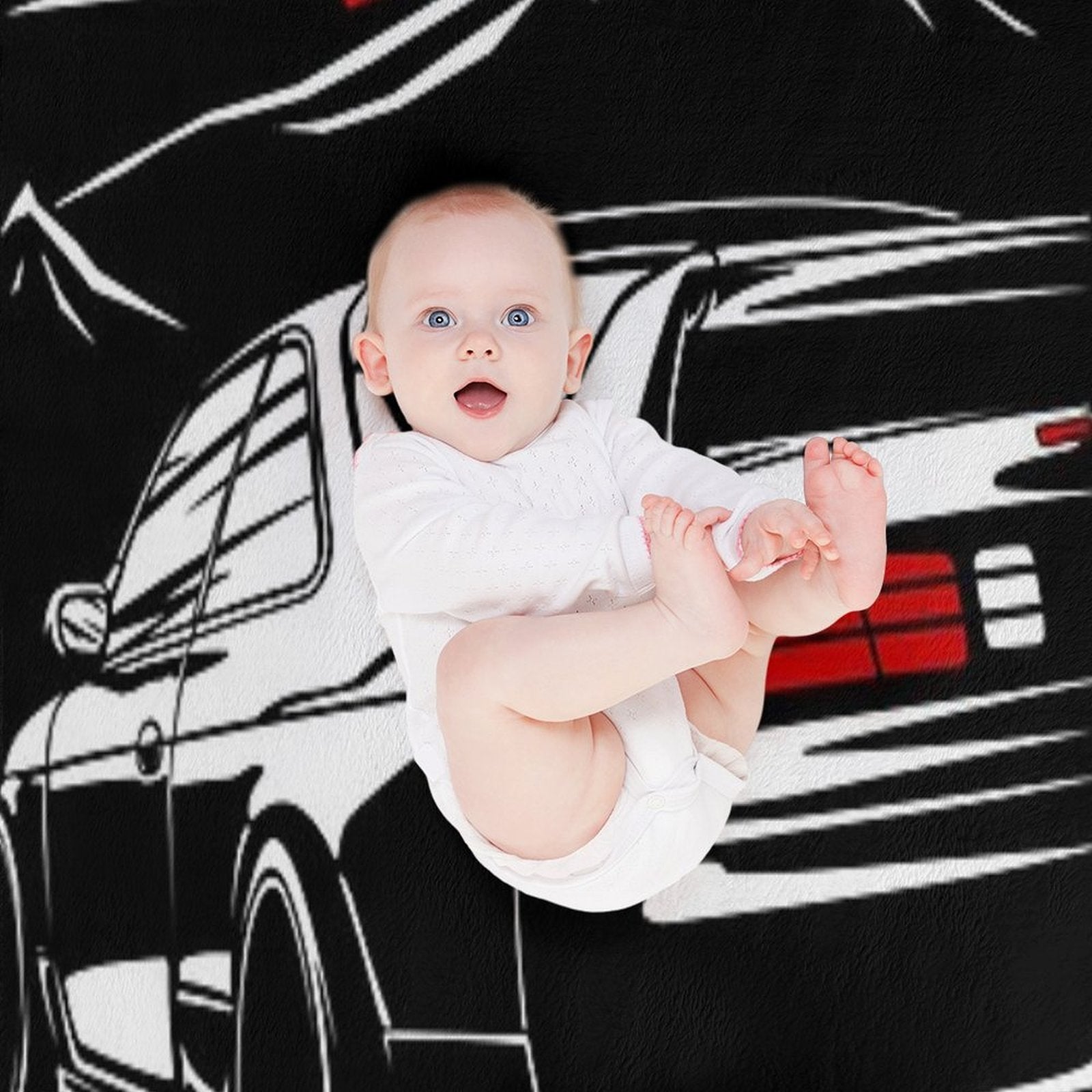 Nissan Silvia S14 Gift-ready Throw Blanket