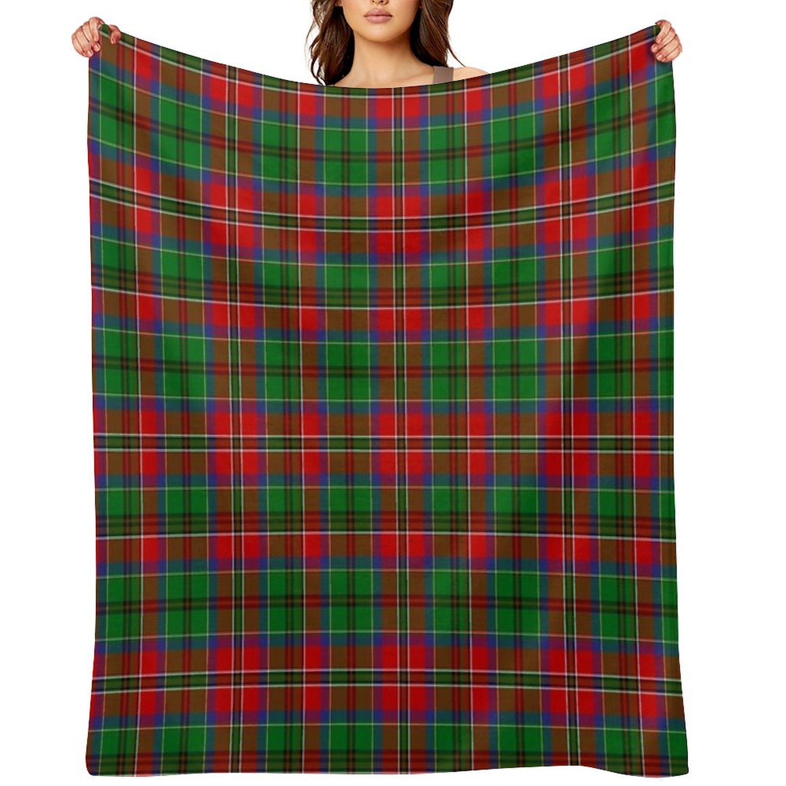 Clan McCulloch Tartan Anti-pilling Throw Blanket