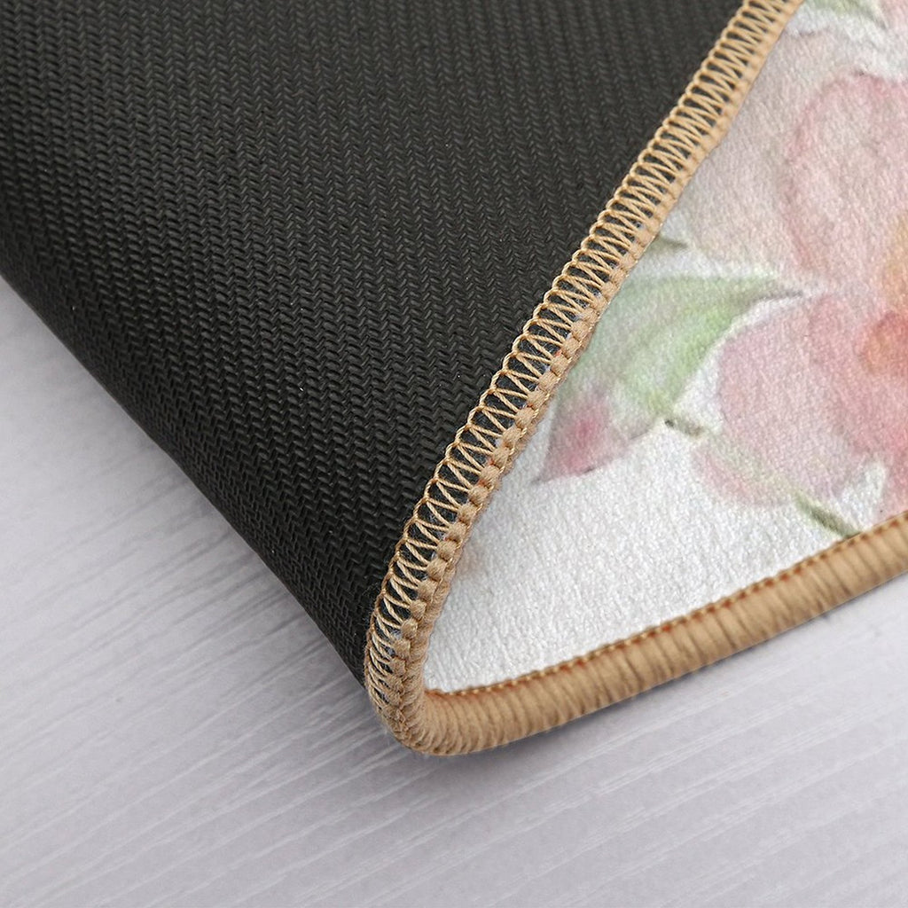 Summer Blush Florals C  Versatile Bath Mat