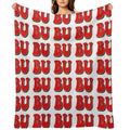 BU Boston University Shrink-resistant Throw Blanket