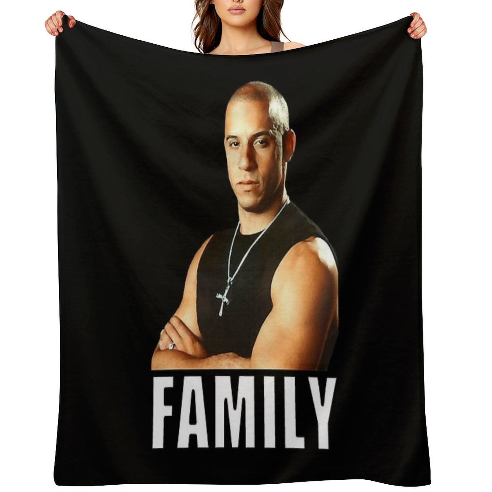 Dom Toretto Funny Man Anti-pilling Throw Blanket