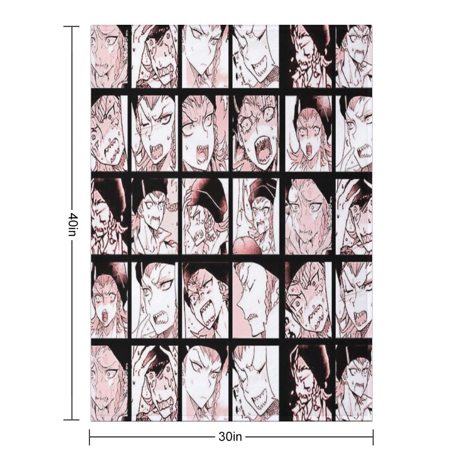 Kazuichi Manga Collection (Colored) Quick-dry Throw Blanket