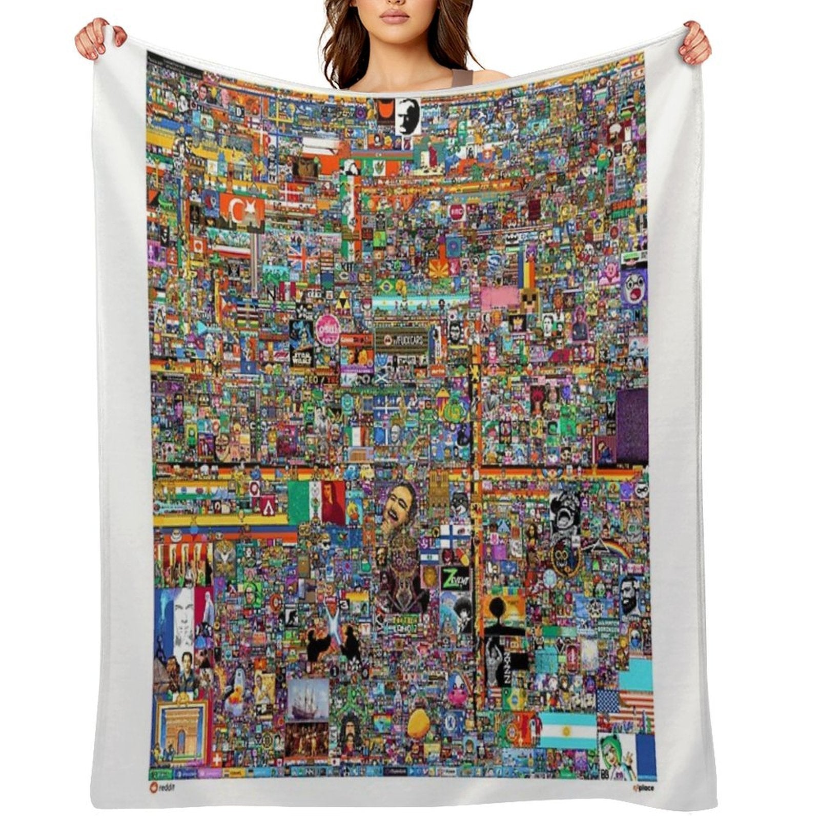 Rsquare 2022 Velvety-soft Throw Blanket