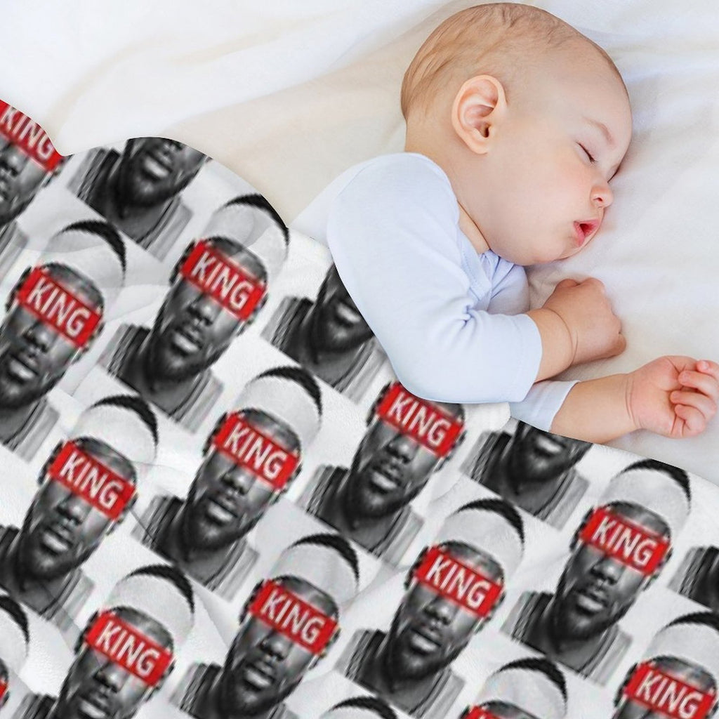 LeBron James - King Anti-pilling Throw Blanket