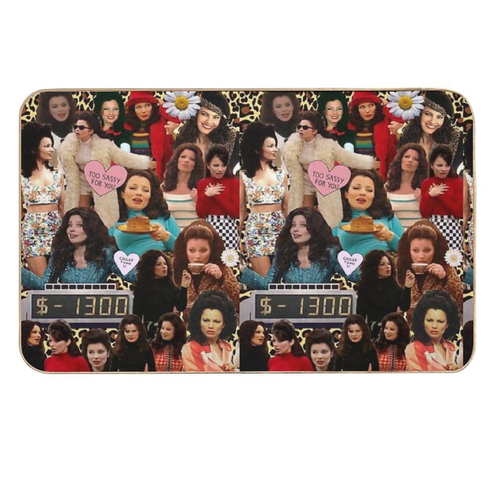 Fran  Non-Slip Bath Mat