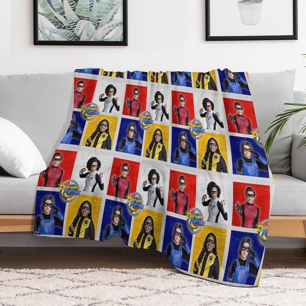 Danger Force Squad Eco-conscious Throw Blanket