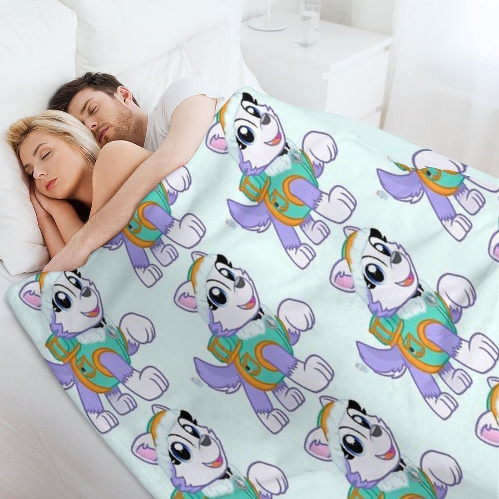Everest The Husky PAW Patrol Velvety-soft Throw Blanket