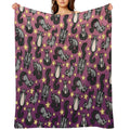 Sugar Glider Pattern Eco-conscious Throw Blanket