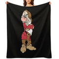 GRUMPY SNOW WHITE AND THE SEVEN DWARFS Premium Throw Blanket