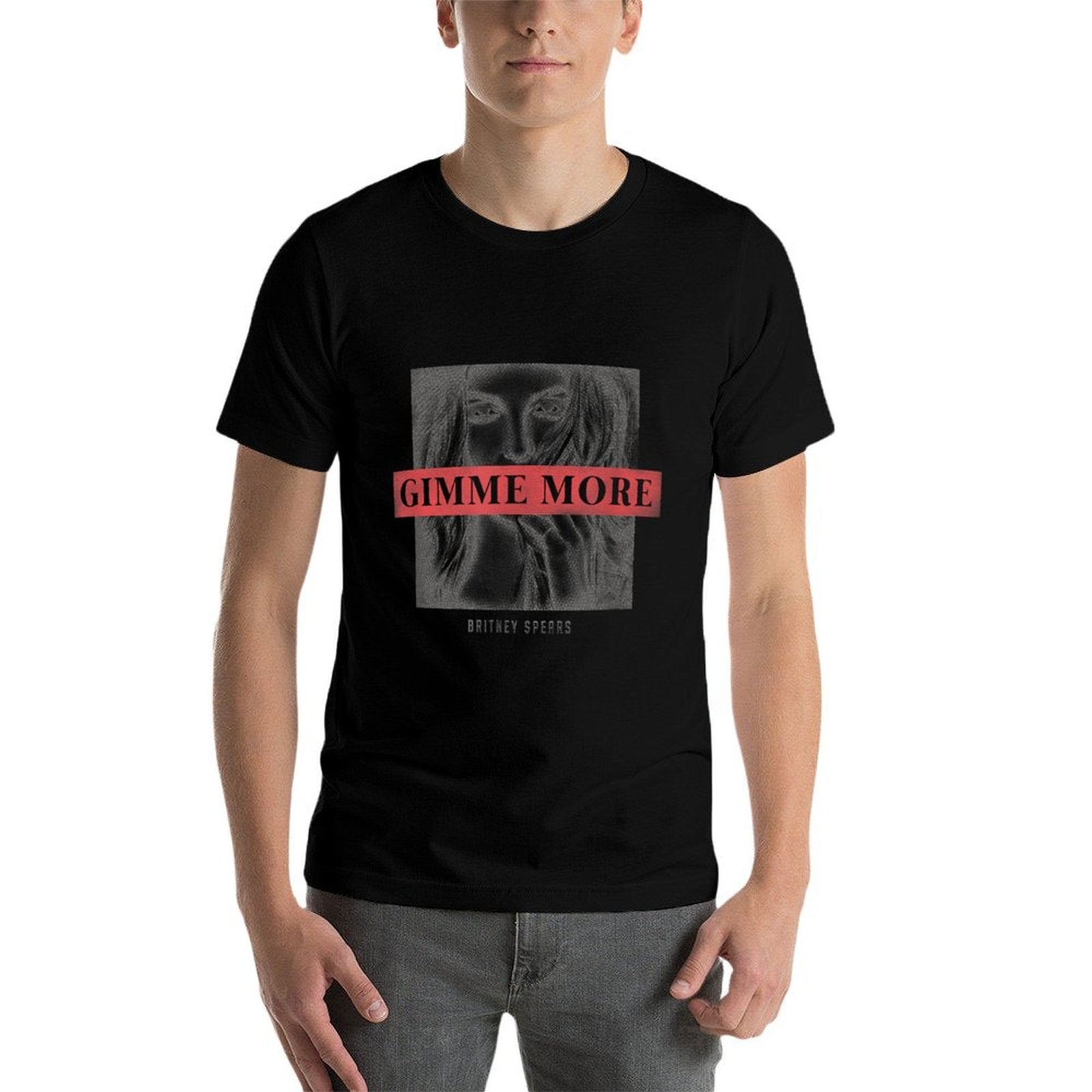 Britney Spears - Gimme More  Oversized Silhouette T-Shirt