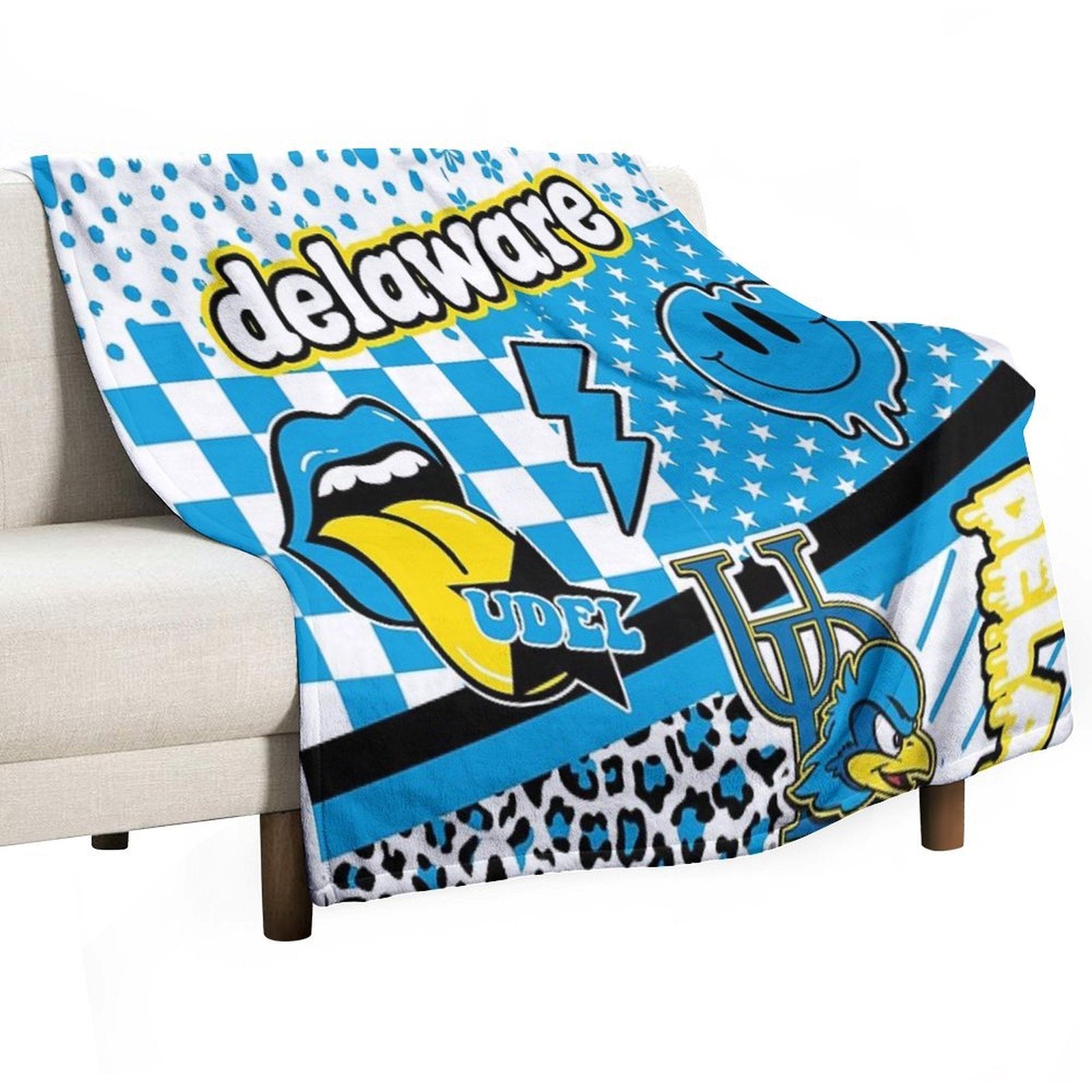 Delaware Velvety-soft Throw Blanket
