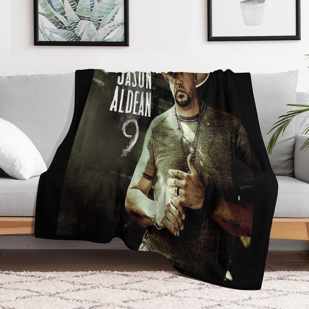 Album 9 Jason Aldean Quick-dry Throw Blanket