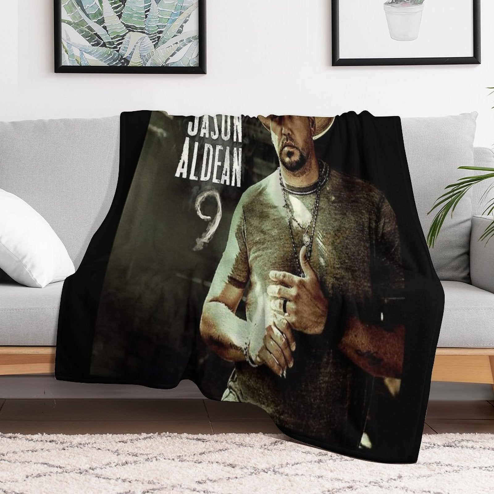Album 9 Jason Aldean Quick-dry Throw Blanket