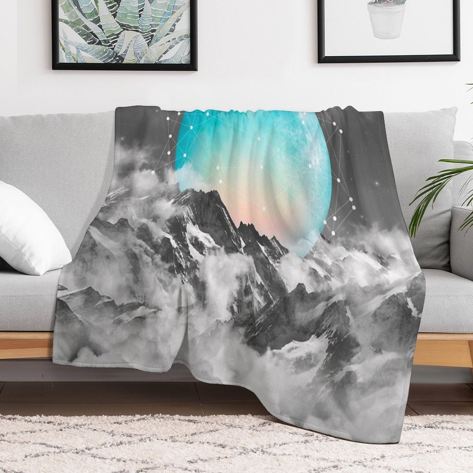 It Seemed To Chase The Darkness Away Velvety-soft Throw Blanket
