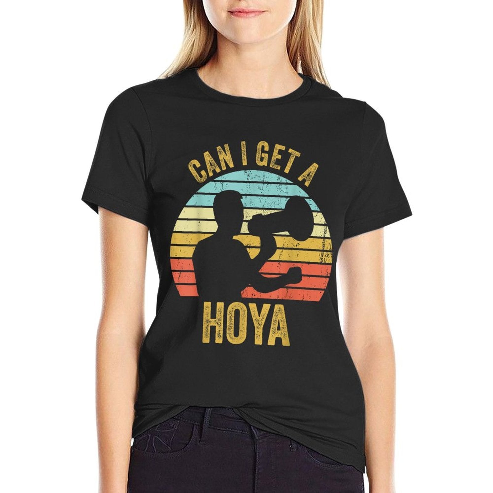 Can I Get A Hoyaaa Man Shouting Hoya Dank Meme  Heathered Texture T-Shirt