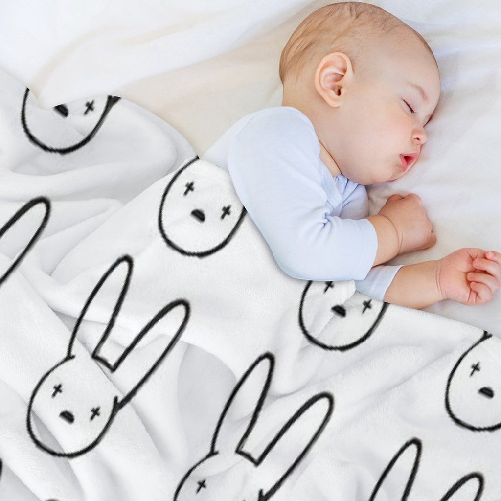 Bad Bunny Gift-ready Throw Blanket