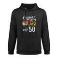 Cruising My Way Into 50 Funny 50th Birthday Cruise Crew Cotton-Polyester Blend Hoodie