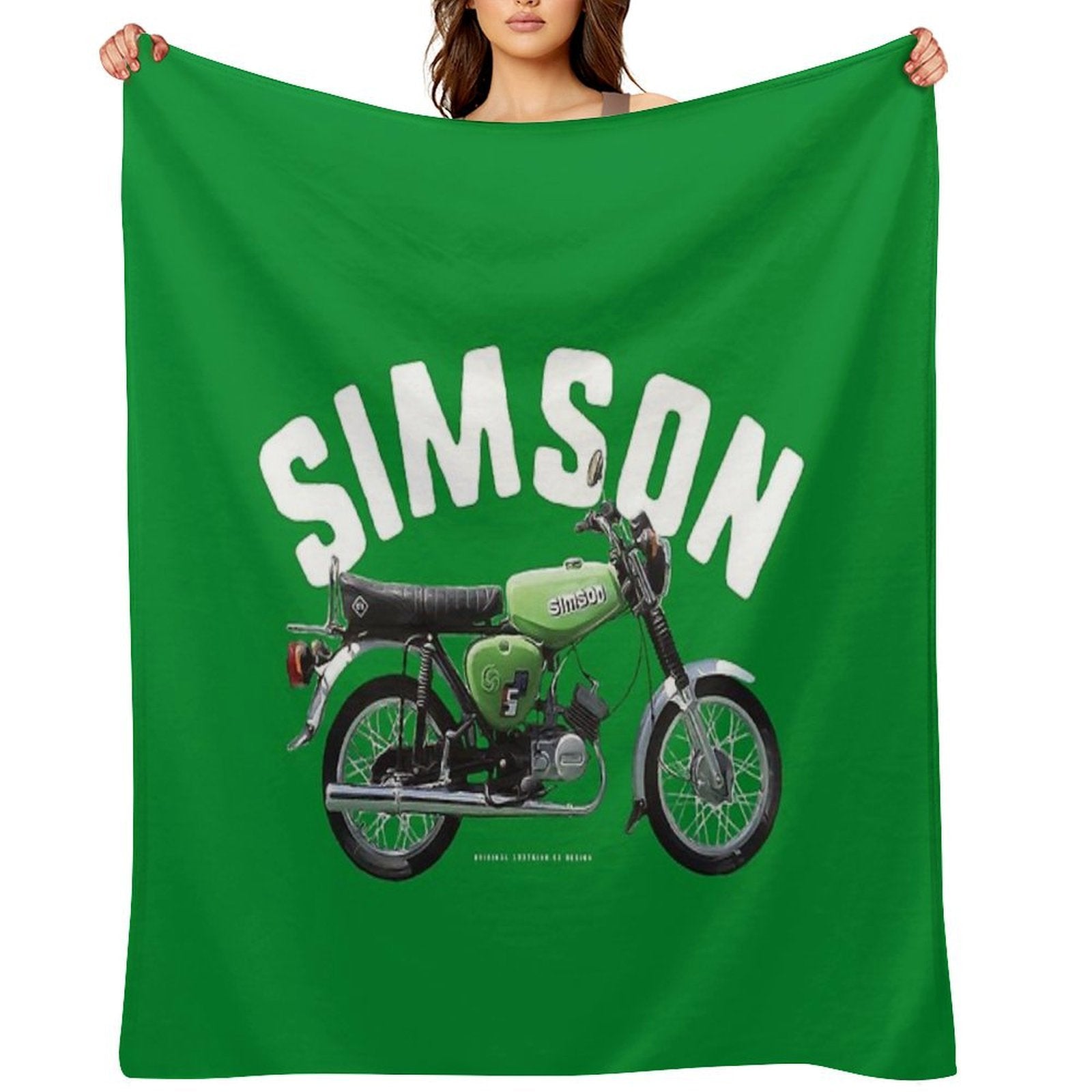 Simson S51 Elektronik Compact Throw Blanket