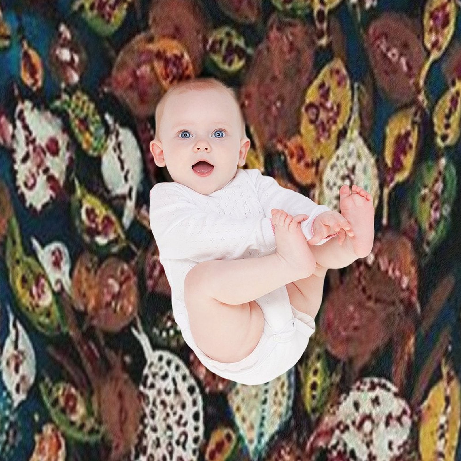 Le Bouquet De Feuilles - Seraphine Louis - Favourite Artists Collection Quick-dry Throw Blanket