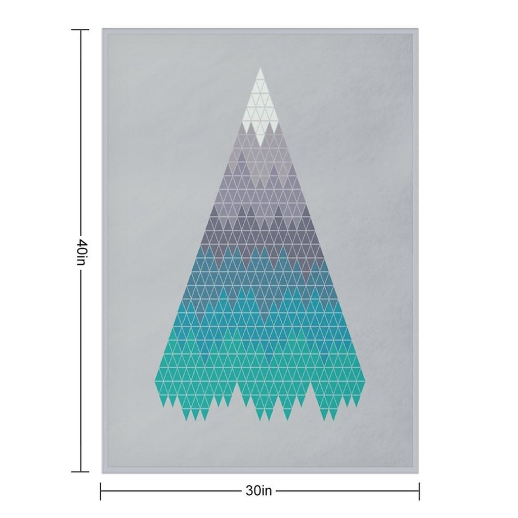 Many Mountains Gift-ready Throw Blanket