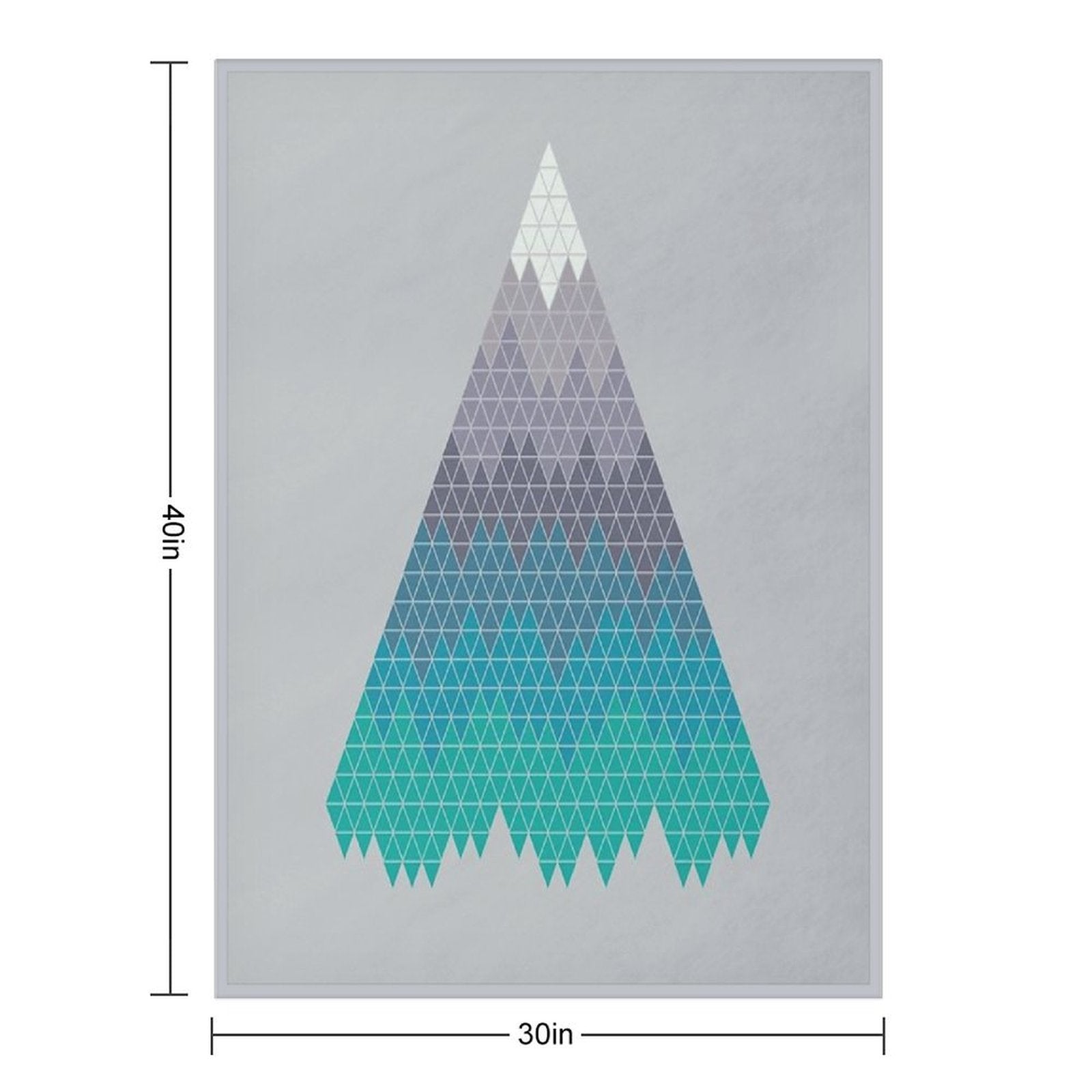 Many Mountains Gift-ready Throw Blanket