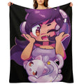 Aphmau with Cat Gift-ready Throw Blanket