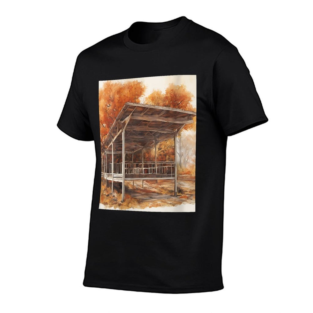 Fall Twilight Detailed Blueprint  Classic T-Shirt