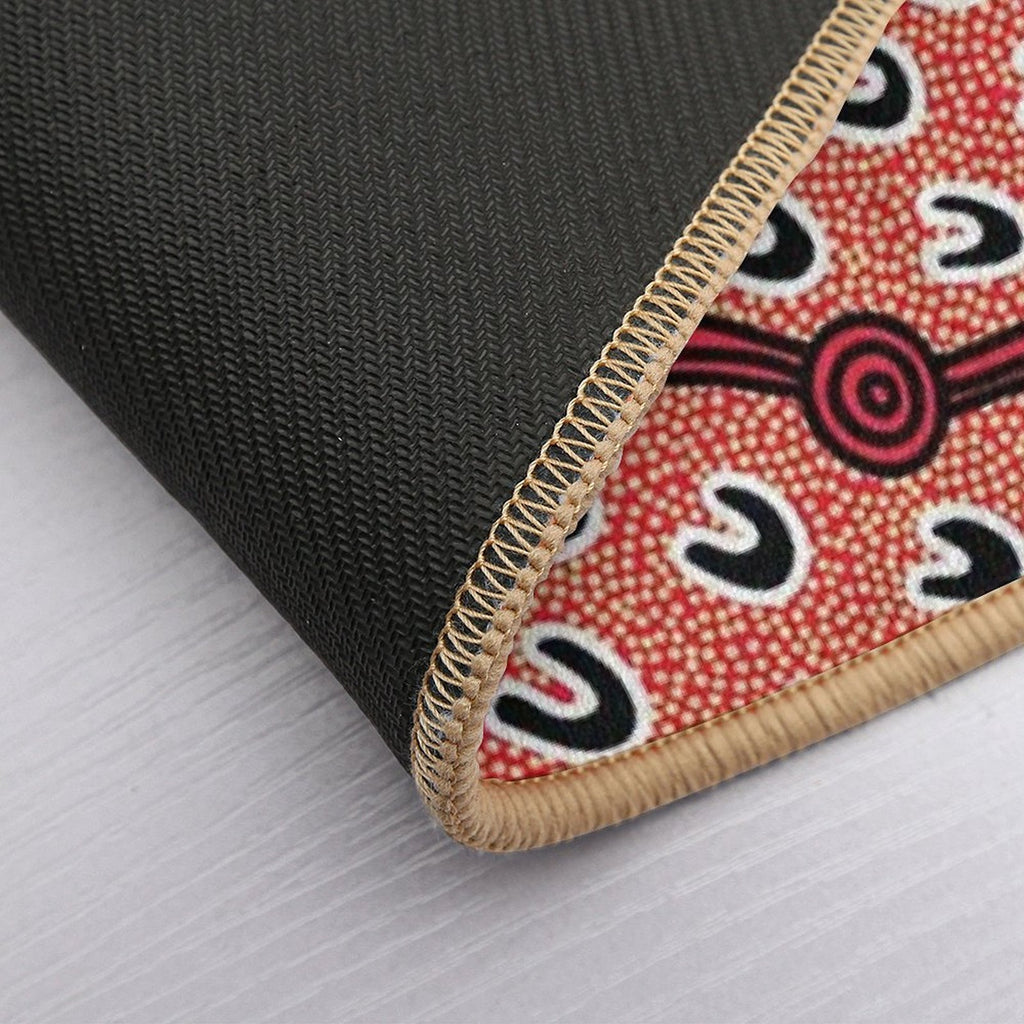 Authentic Aboriginal Art -  Non-Slip Bath Mat