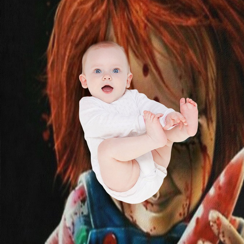 Game of Chucky Eco-conscious Throw Blanket