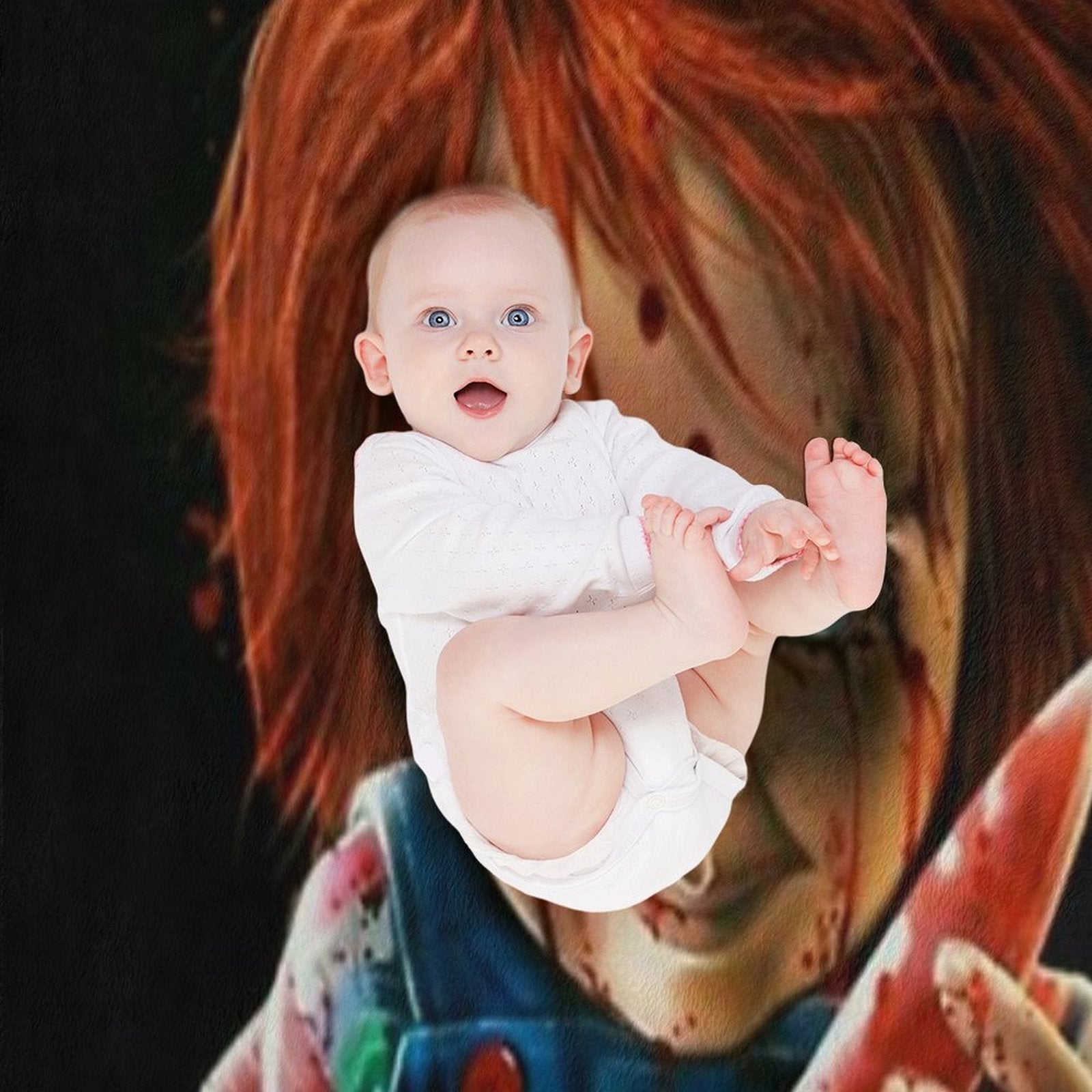 Game of Chucky Eco-conscious Throw Blanket