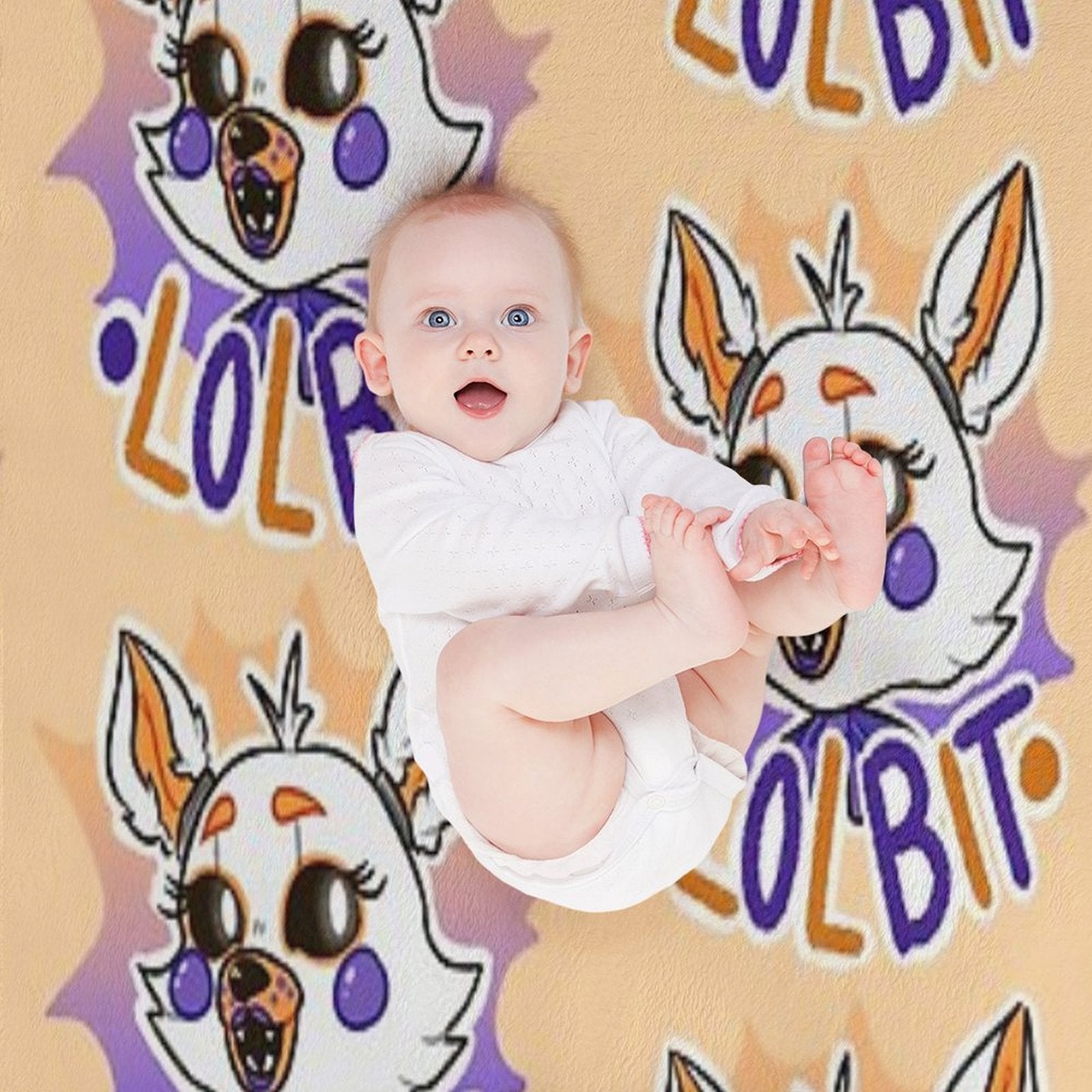 FNaF Lolbit Durable Throw Blanket