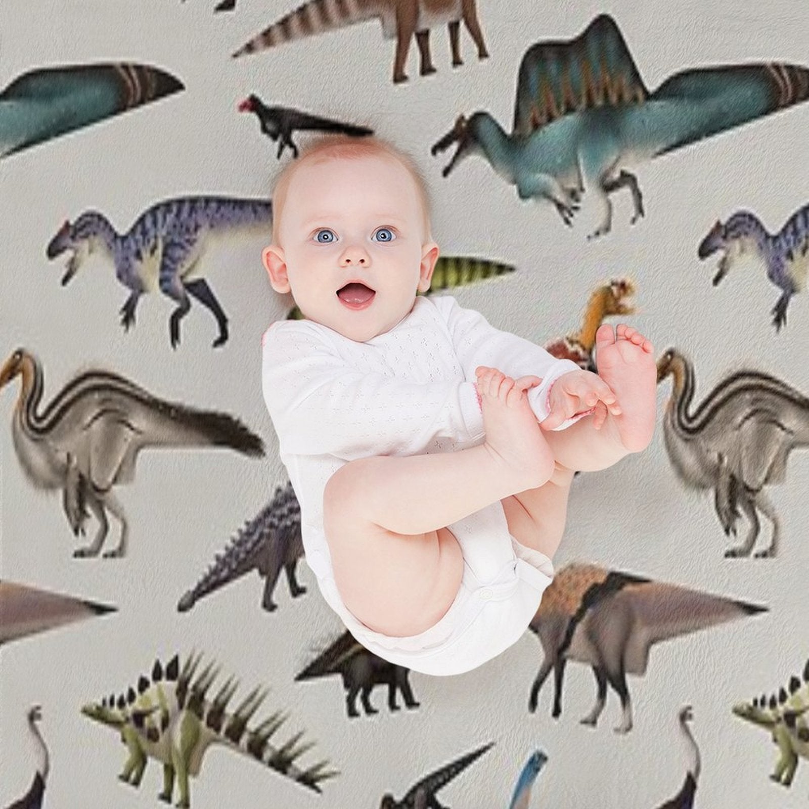 Dinosaurs Compact Throw Blanket