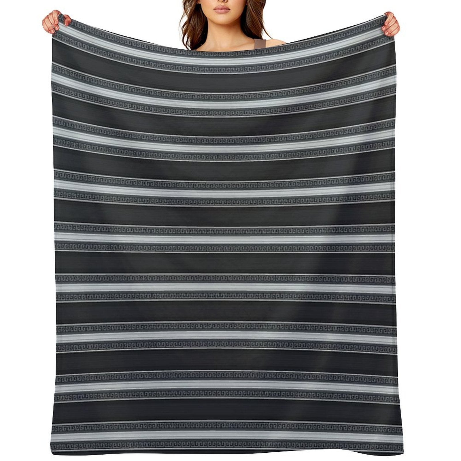 Patterned Stripe 015 Compact Throw Blanket