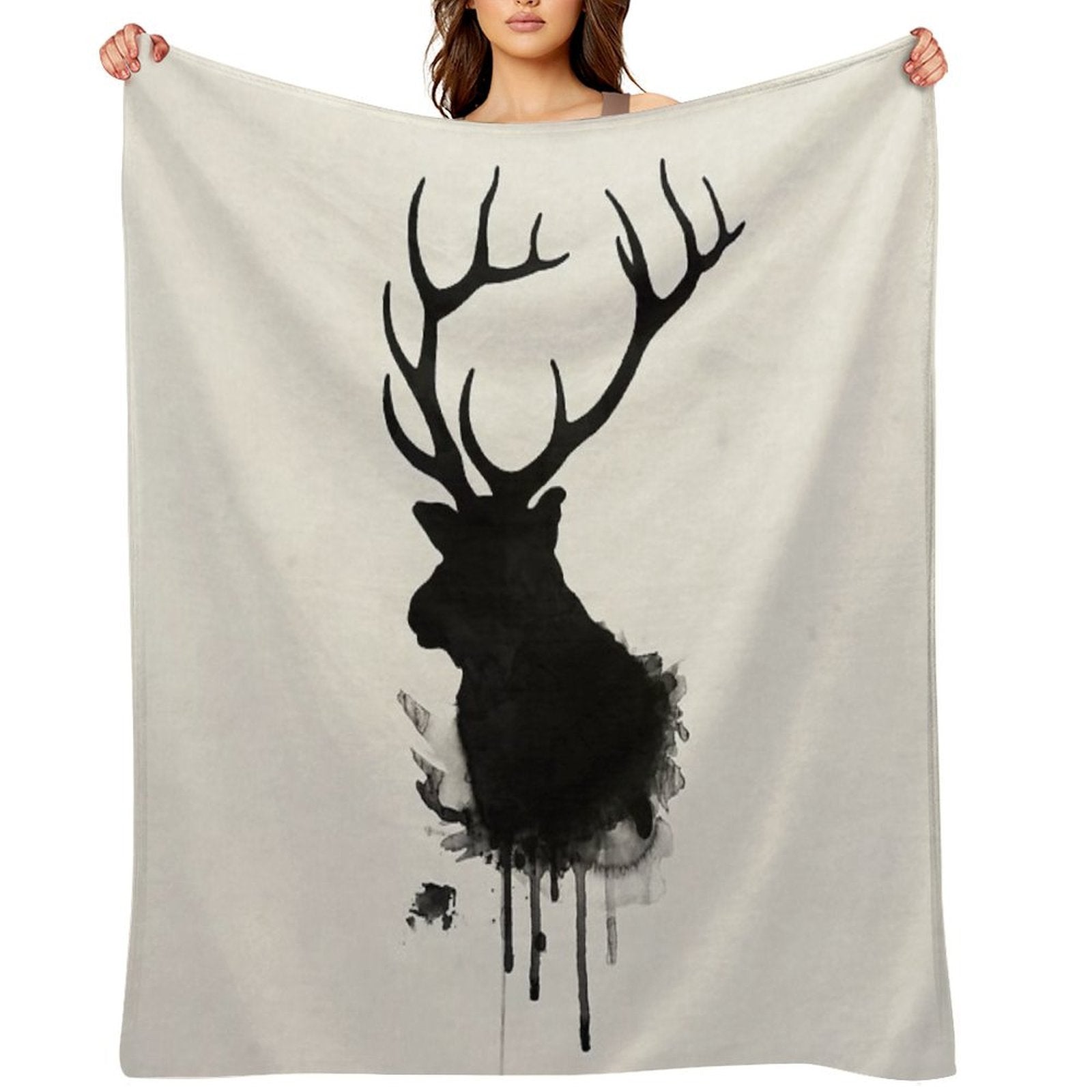 Elk Lightweight Throw Blanket