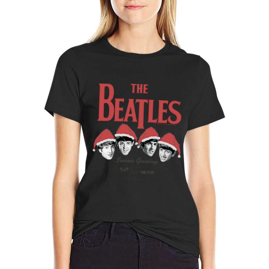 The Beatles - Seasons Greetings Christmas Records Sweatshirt  Graphic-printed T-Shirt