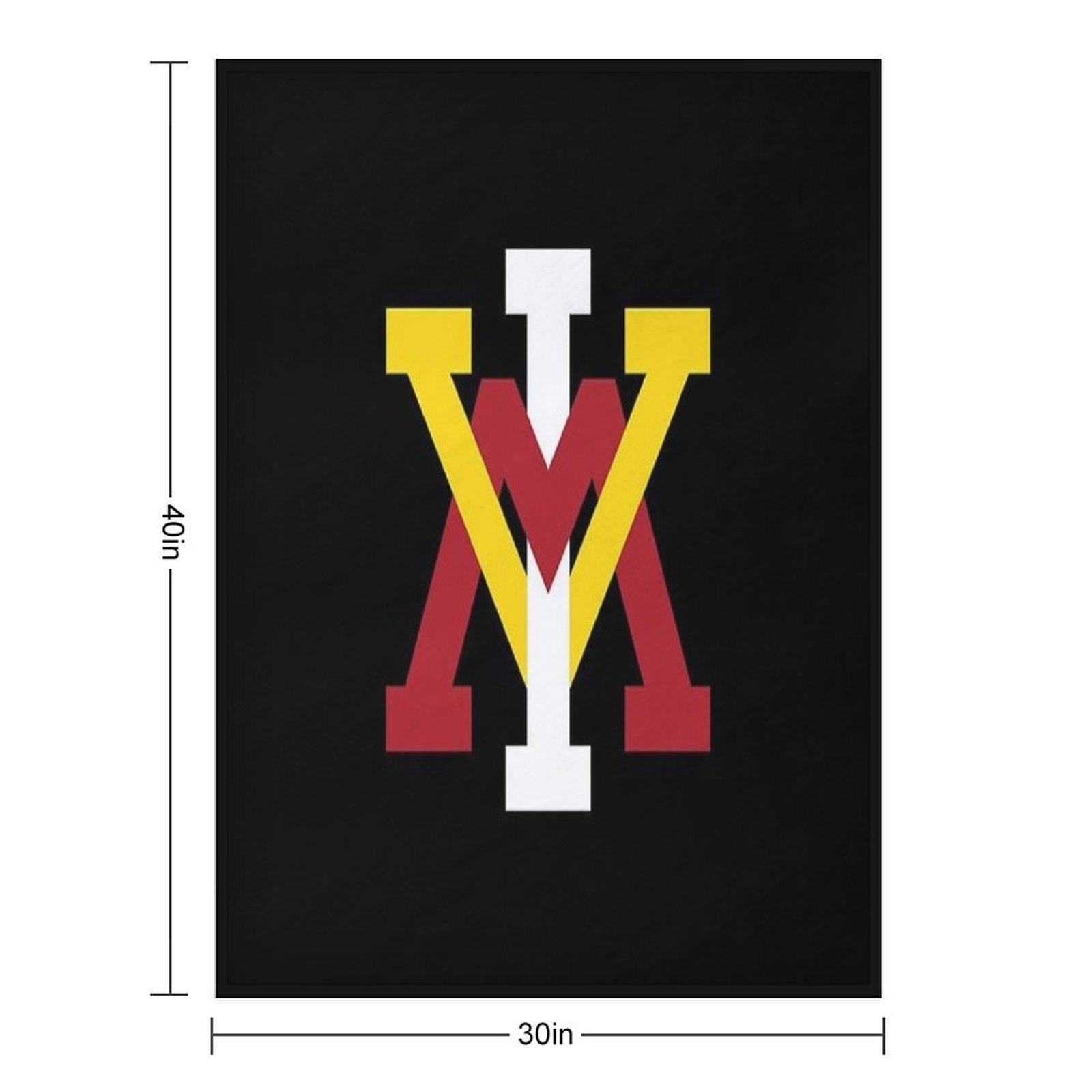 The VMI Iconic Travel-friendly Throw Blanket