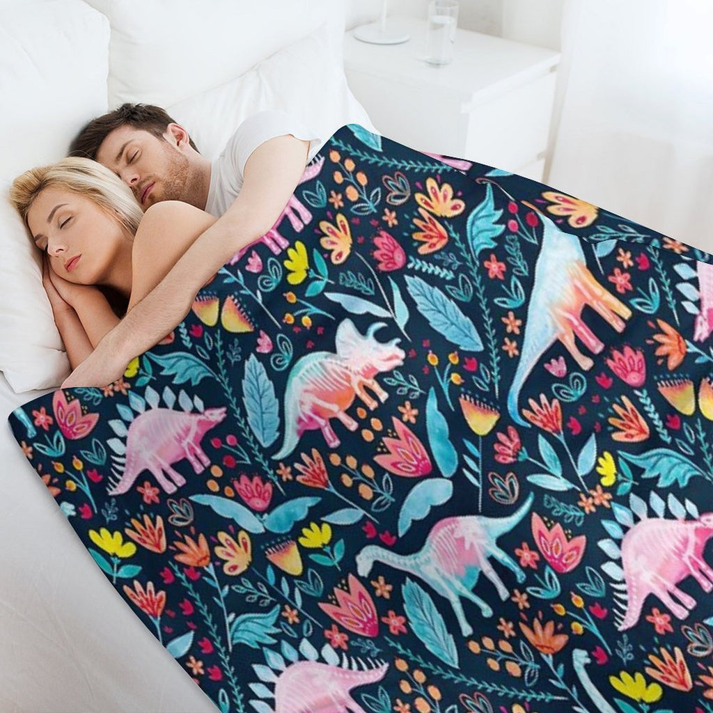 Dinosaur Delight Multi-functional Throw Blanket