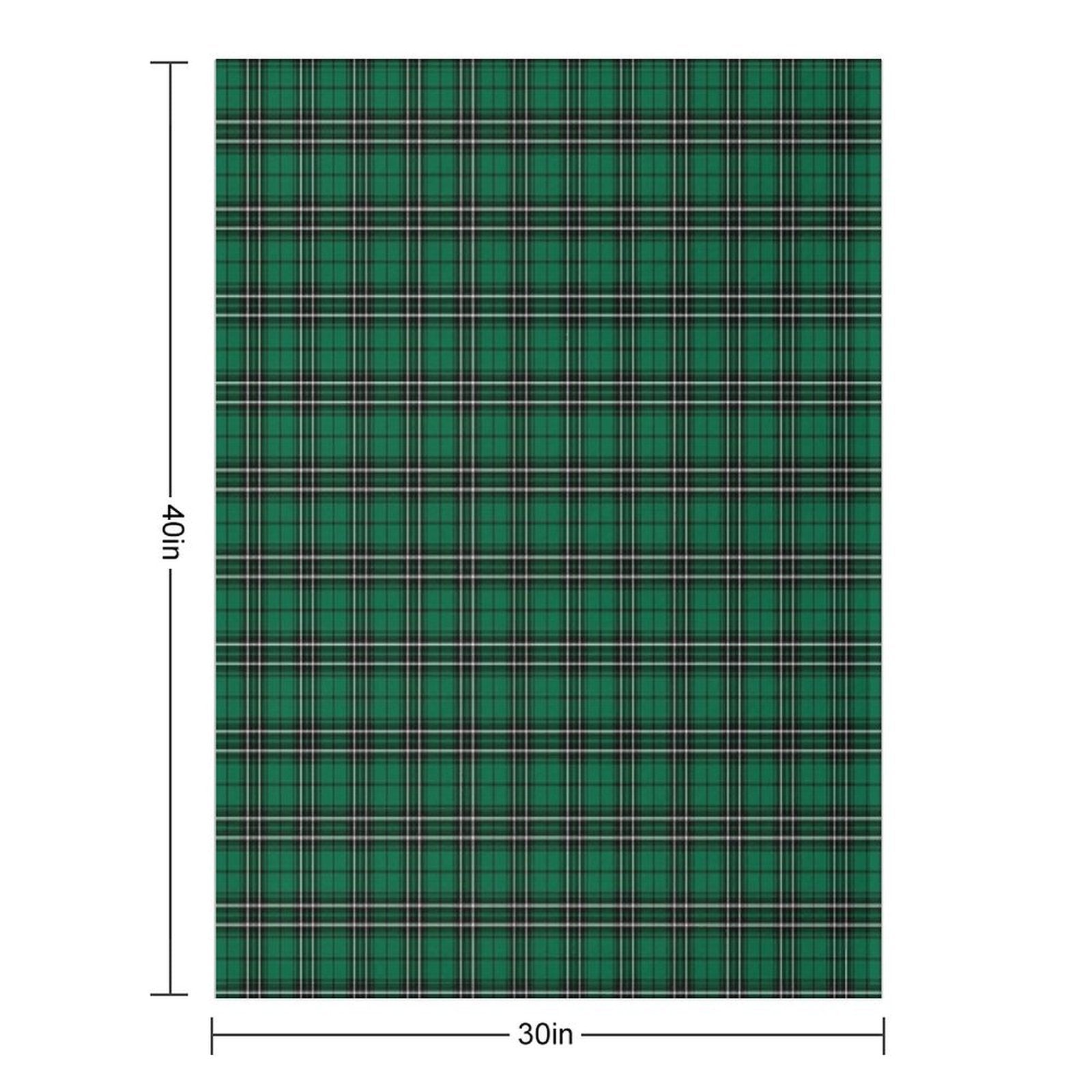 Clan MacLean Hunting Tartan All-season Throw Blanket