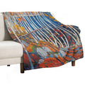 In The Northland (Group Of Seven) by Tom Thomson Canadian Landscape Versatility Throw Blanket