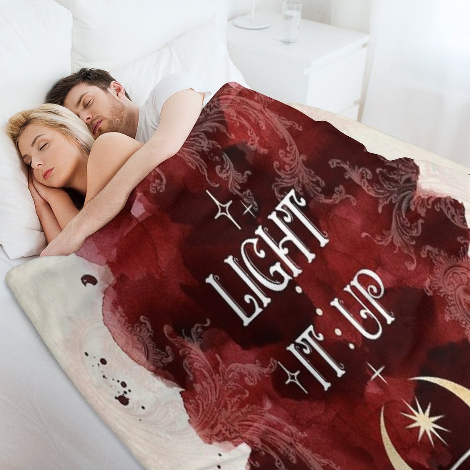 Light It Up - Crescent City Sustainable Throw Blanket