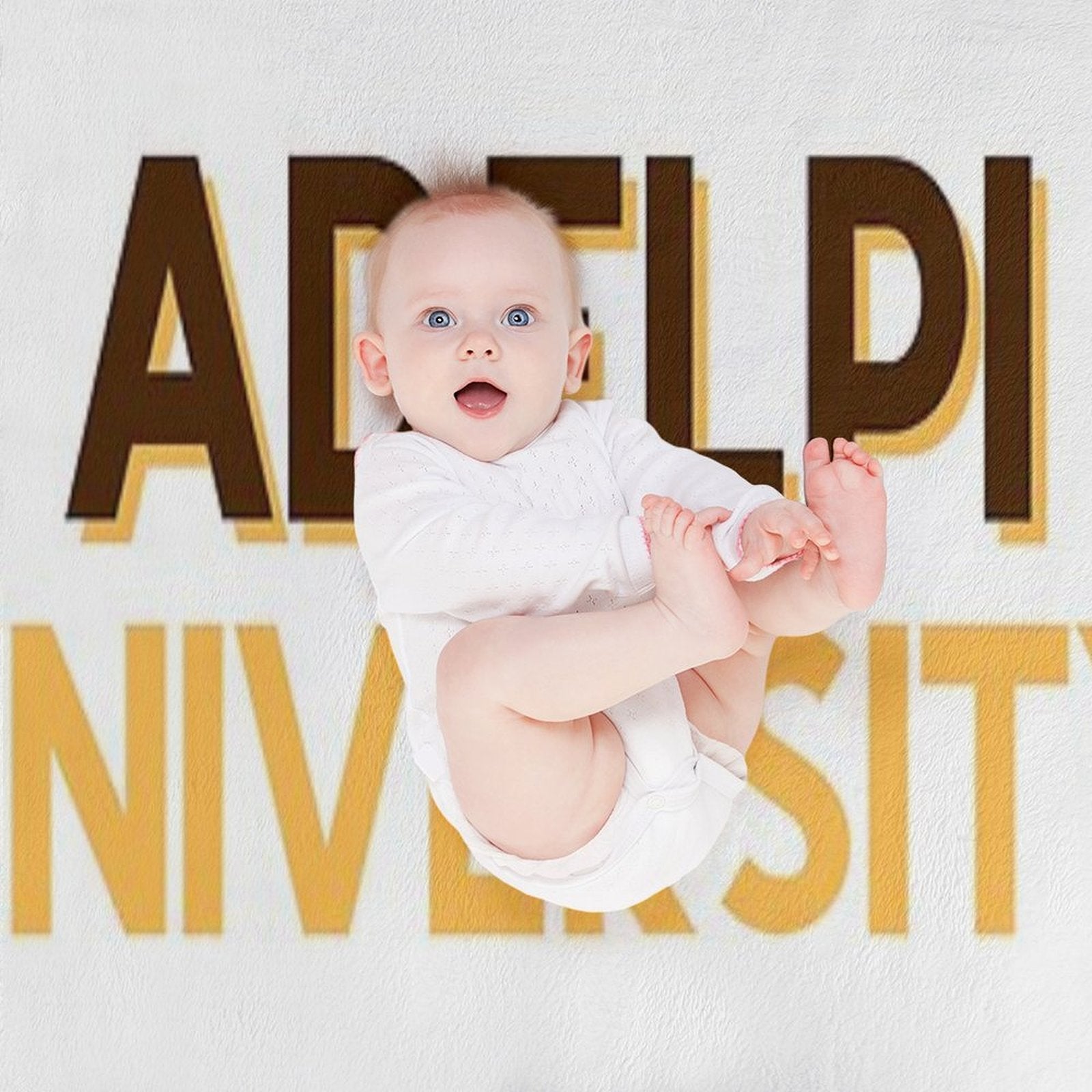 Adelphi University Gift-ready Throw Blanket