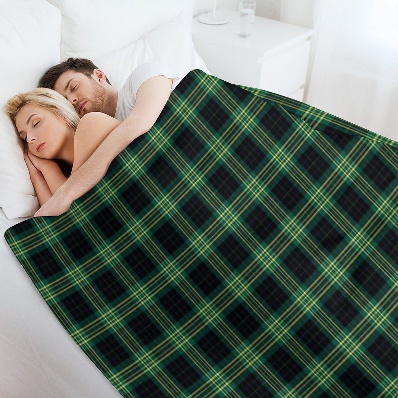 Clan Fitzpatrick Hunting Tartan Anti-pilling Throw Blanket