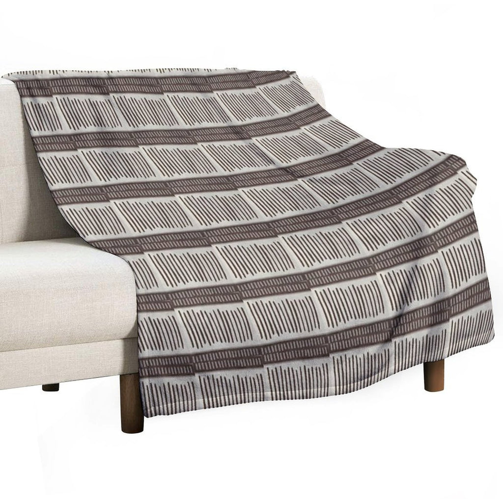 Wood Pattern (Indian Art) Multi-functional Throw Blanket