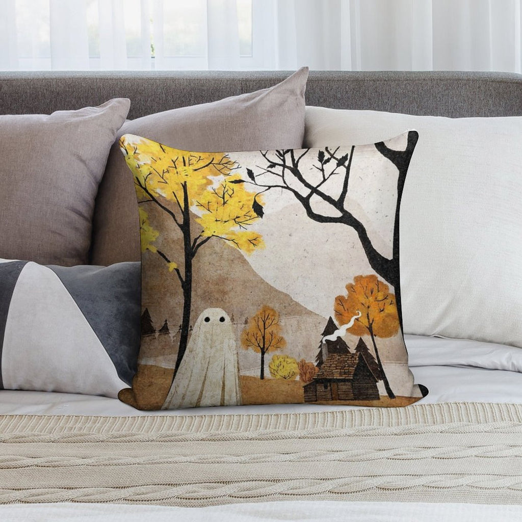 Walter in Autumn Soft Multiple Sizes Throw Pillow