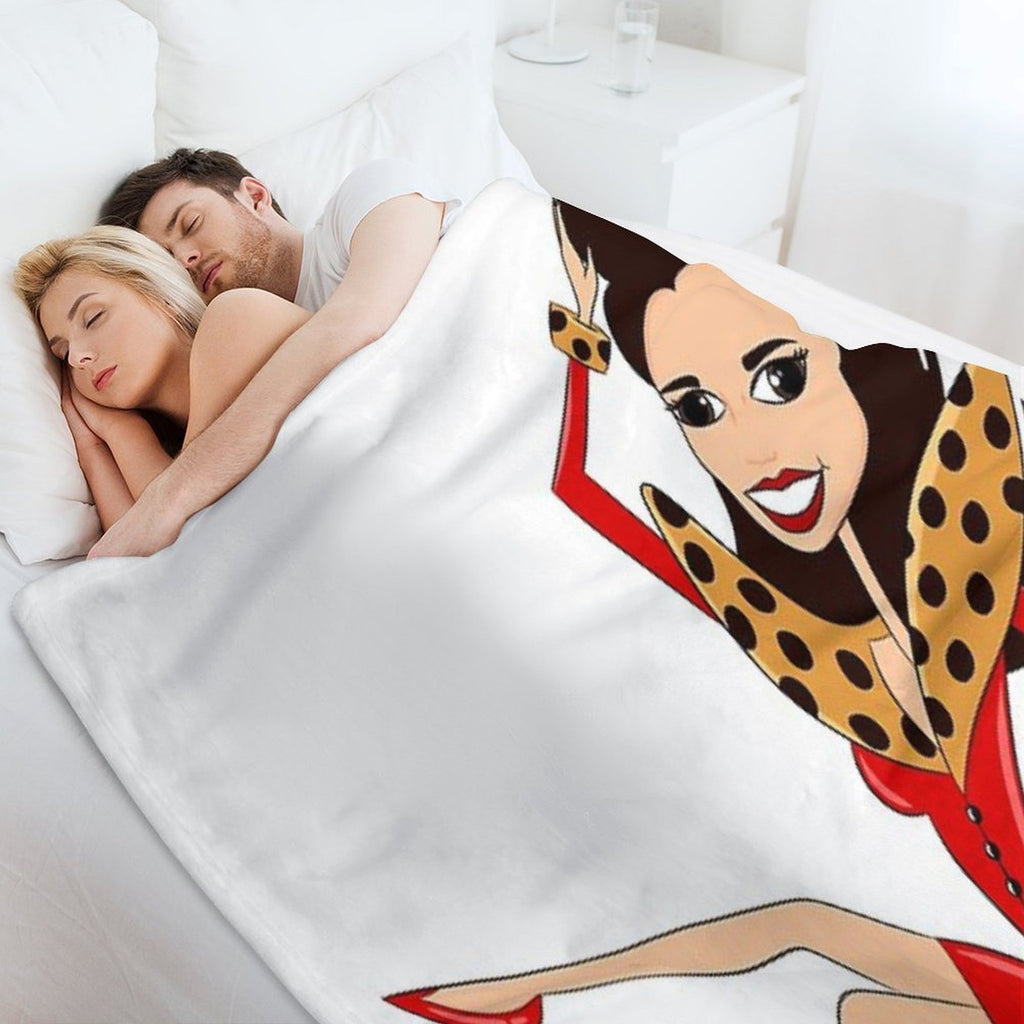The Nanny Plush Throw Blanket