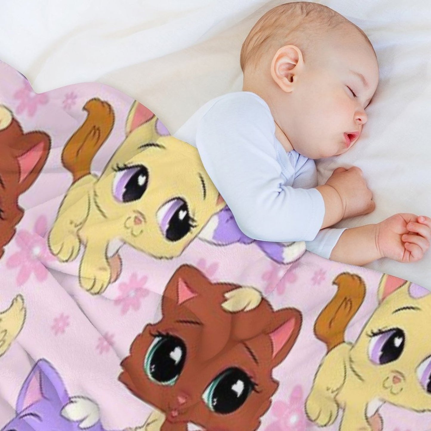 Lps Kittens Anti-pilling Throw Blanket