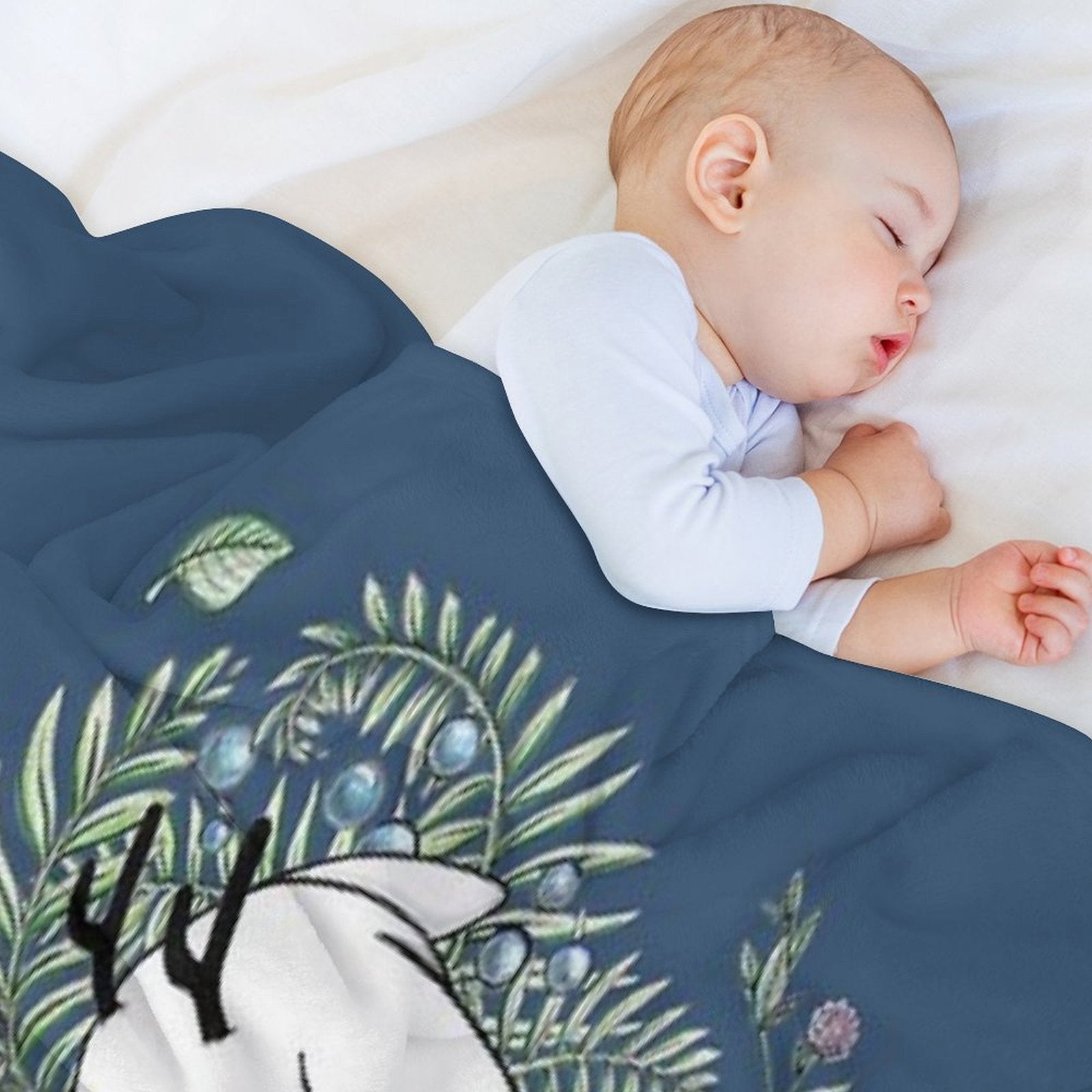 Deer Fox Gift-ready Throw Blanket