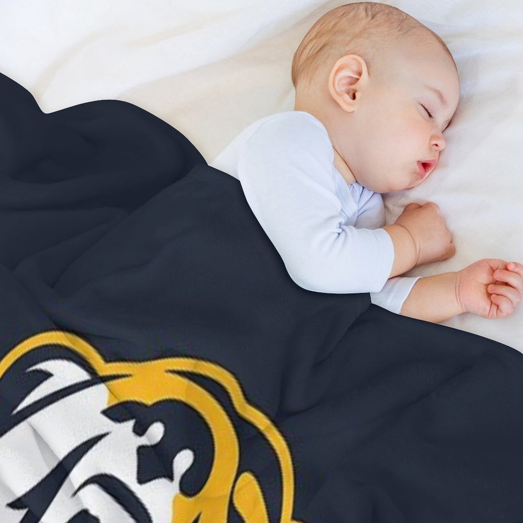 NYIT Bears Plush Throw Blanket
