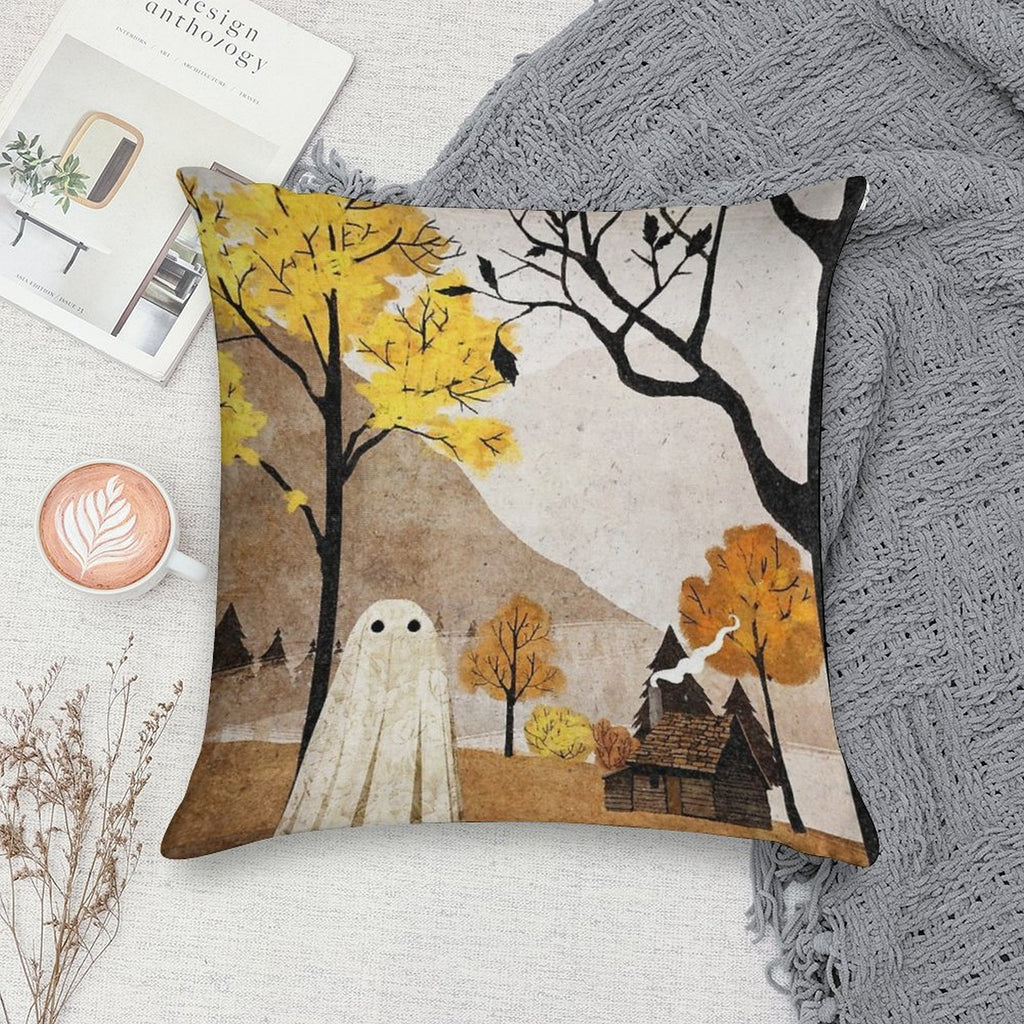 Walter in Autumn Soft Multiple Sizes Throw Pillow